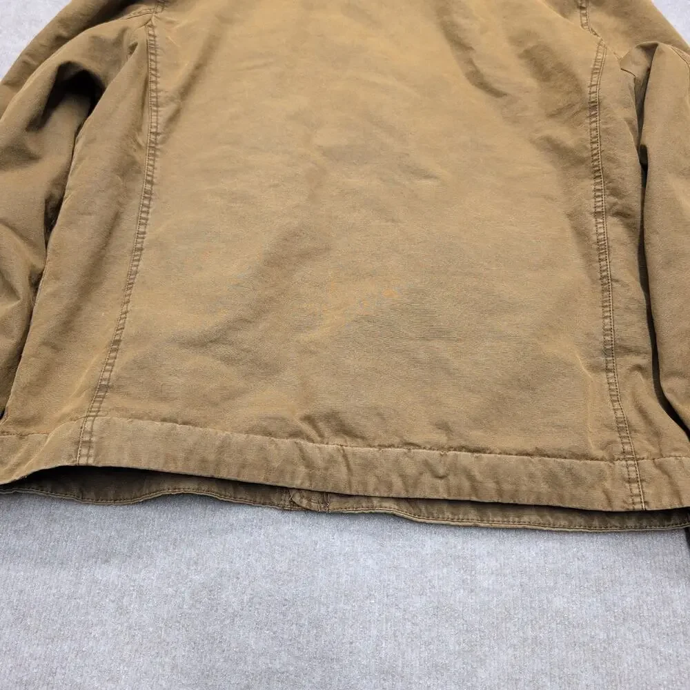 Levi's Men's Quilted Trucker Khaki Jacket Size XL Pockets